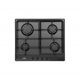 MONDIN A0604VNGCNL Μαύρο Ματ Εστίες Αερίου